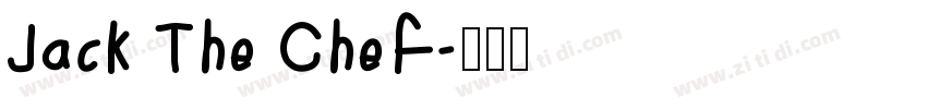 Jack The Chef字体转换